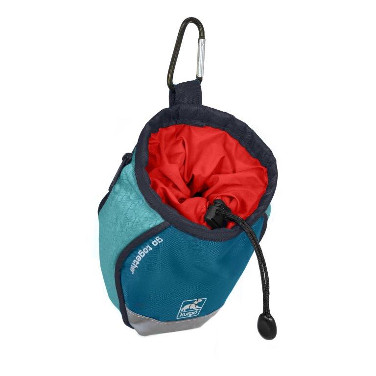 Kurgo® Go-Stuff-It Treat Bag, Coastal Blue