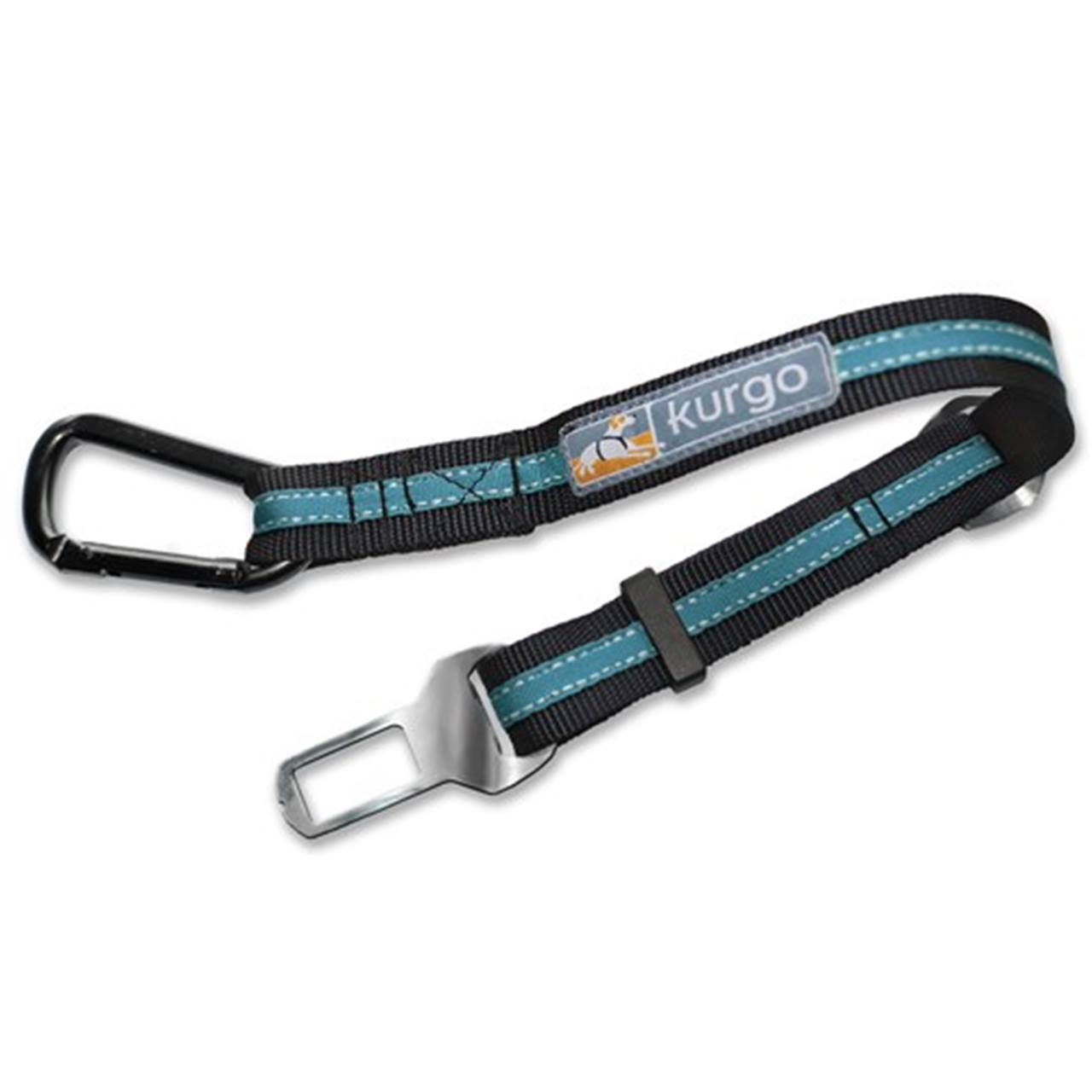 Kurgo Direct to Seatbelt Tether, Coastal Blue