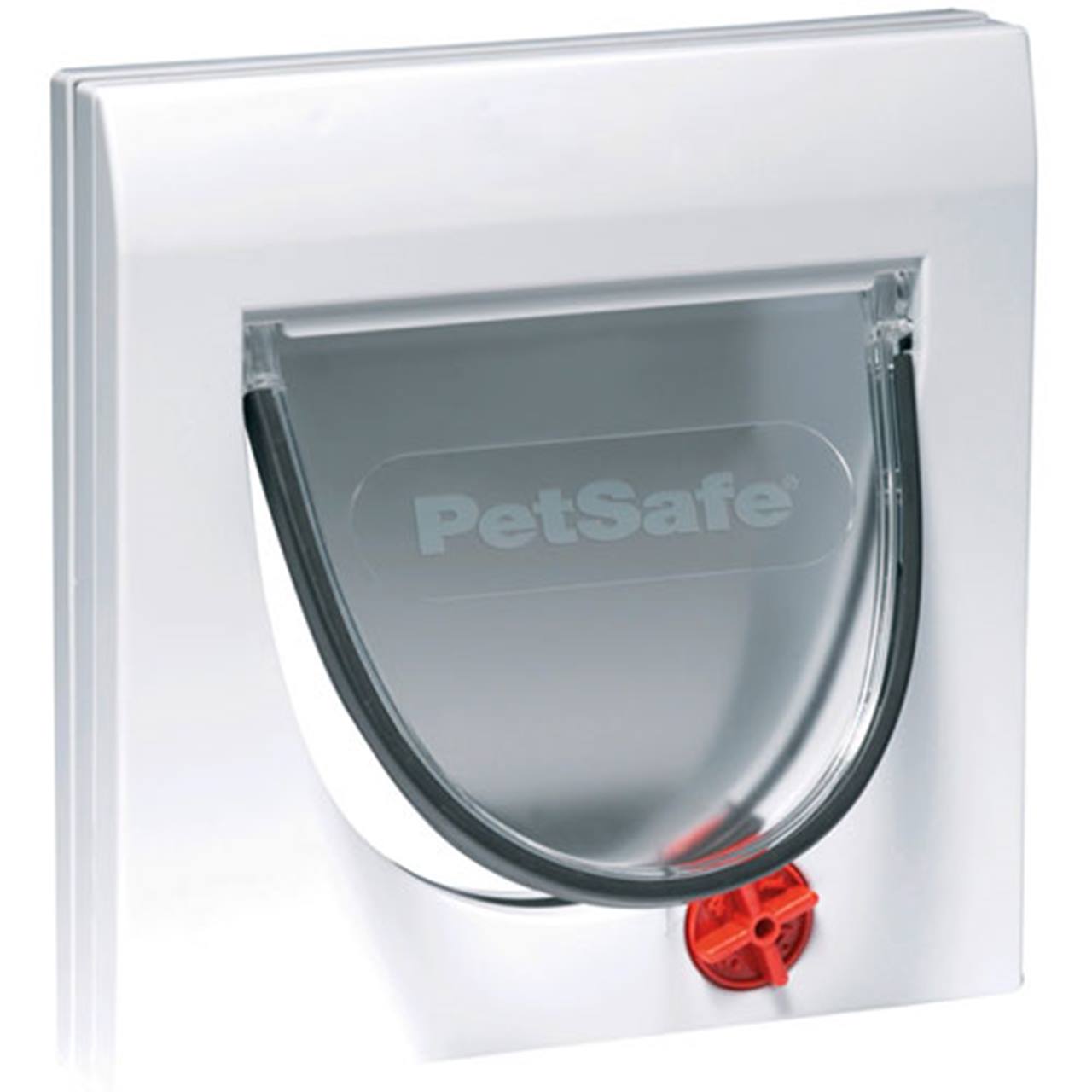 PetSafe® Staywell® Manual 4-Way Locking Classic Cat Flap, White