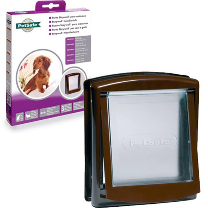 PetSafe Staywell Huisdierluik Twee Standen Bruin