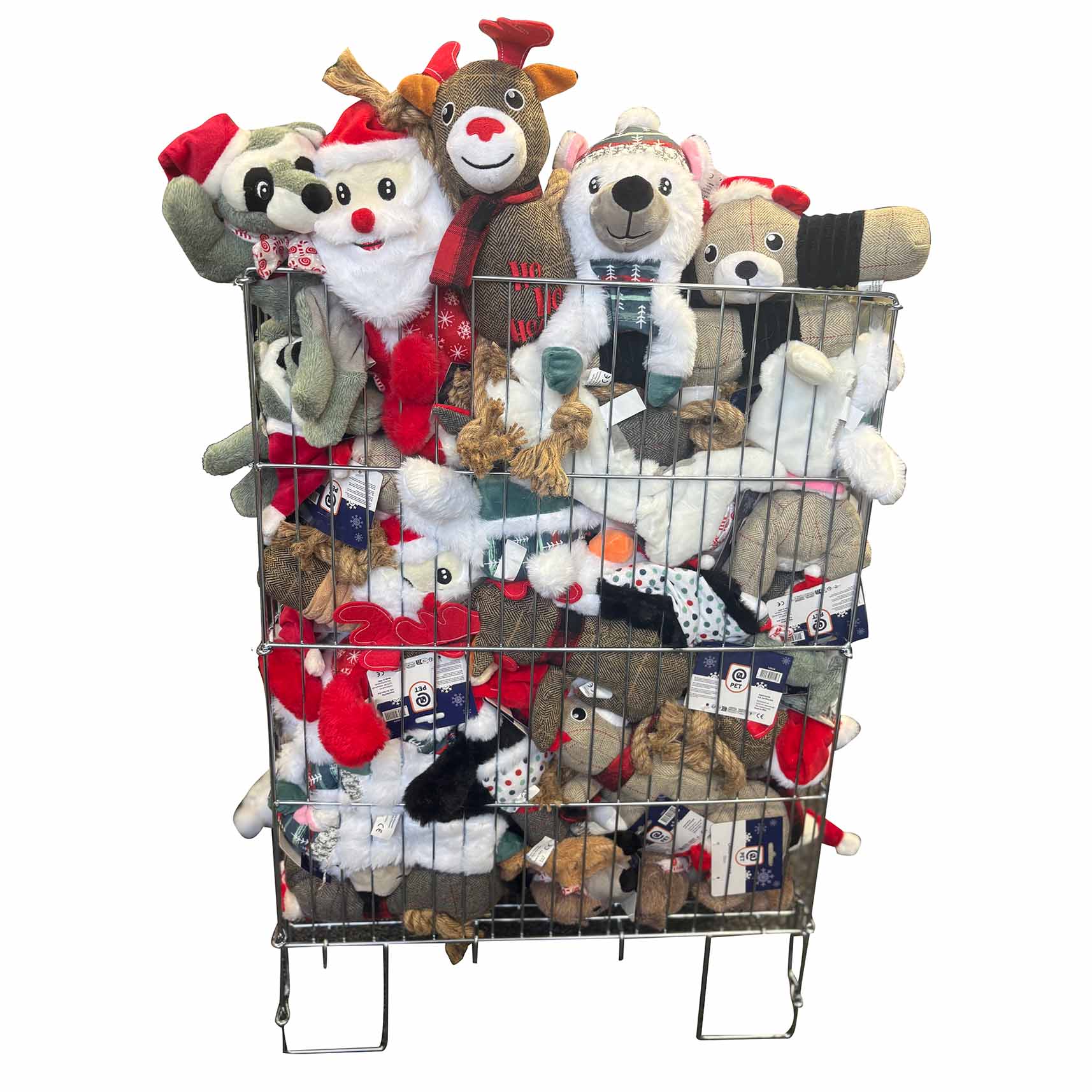 Hondenspeelgoed Kerst 63 stuks Mixdoos