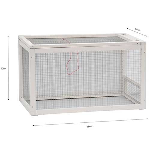 Rabbit run, white
