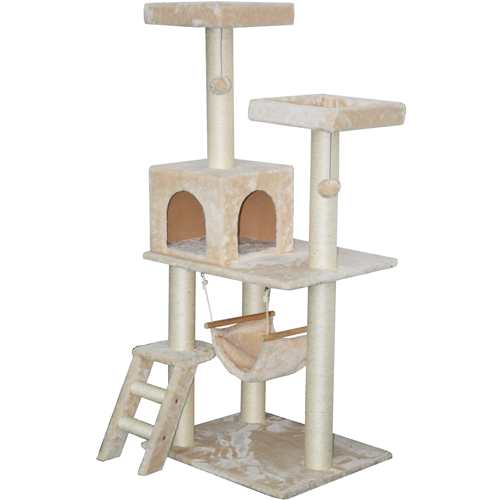 Catscratcher playground 2.0 ligt beige
