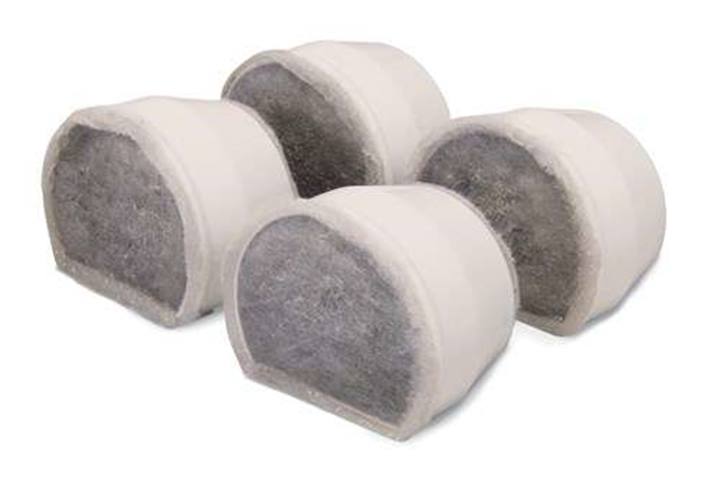 Drinkwell Ceramic Pet Fountains Replacement Charcoal Filters (4-Pack)
