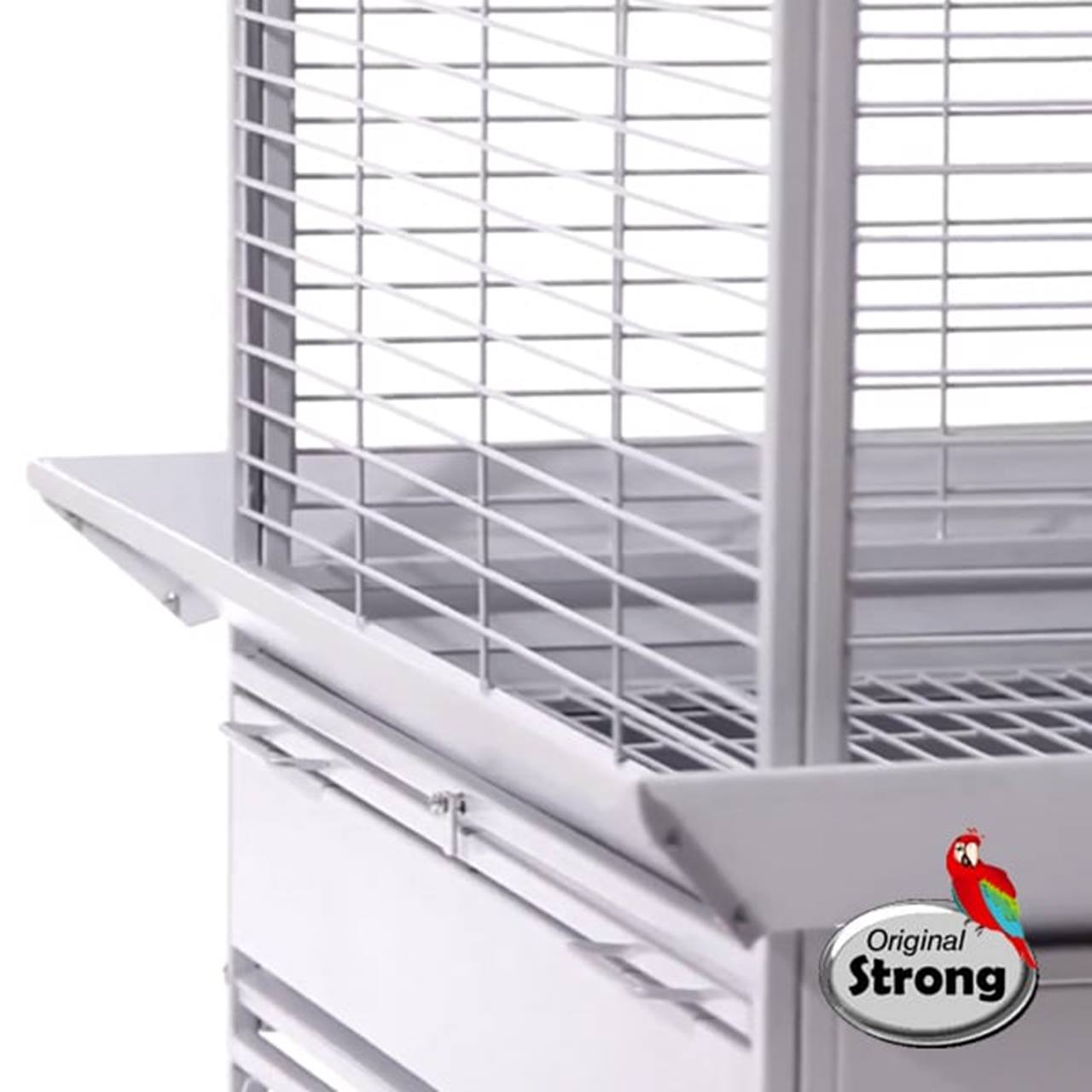 STRONG Villa Erica, silvertone white