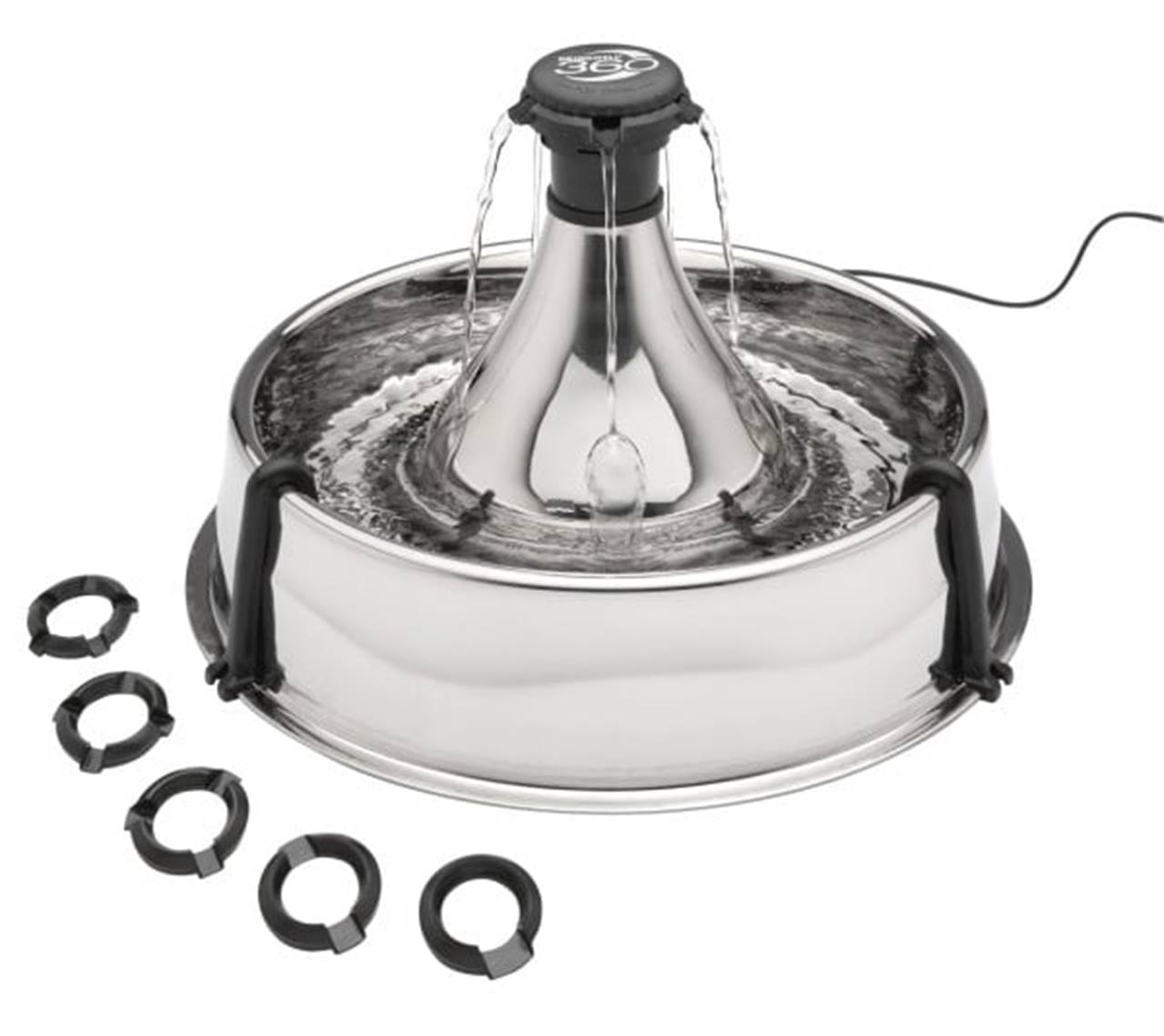PetSafe® Drinkwell® 360 Stainless Steel Pet Fountain, EU