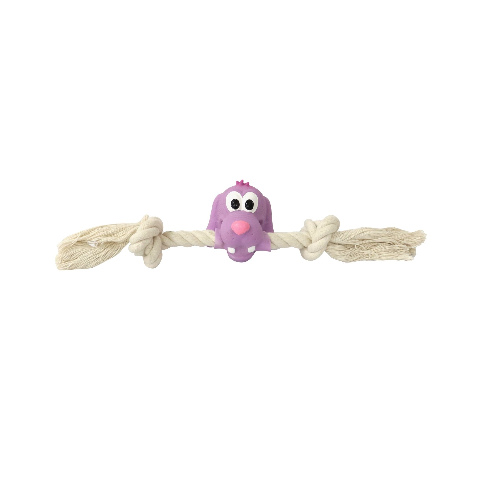 Quapas! Puppy Speeltje Happy Dog met touw