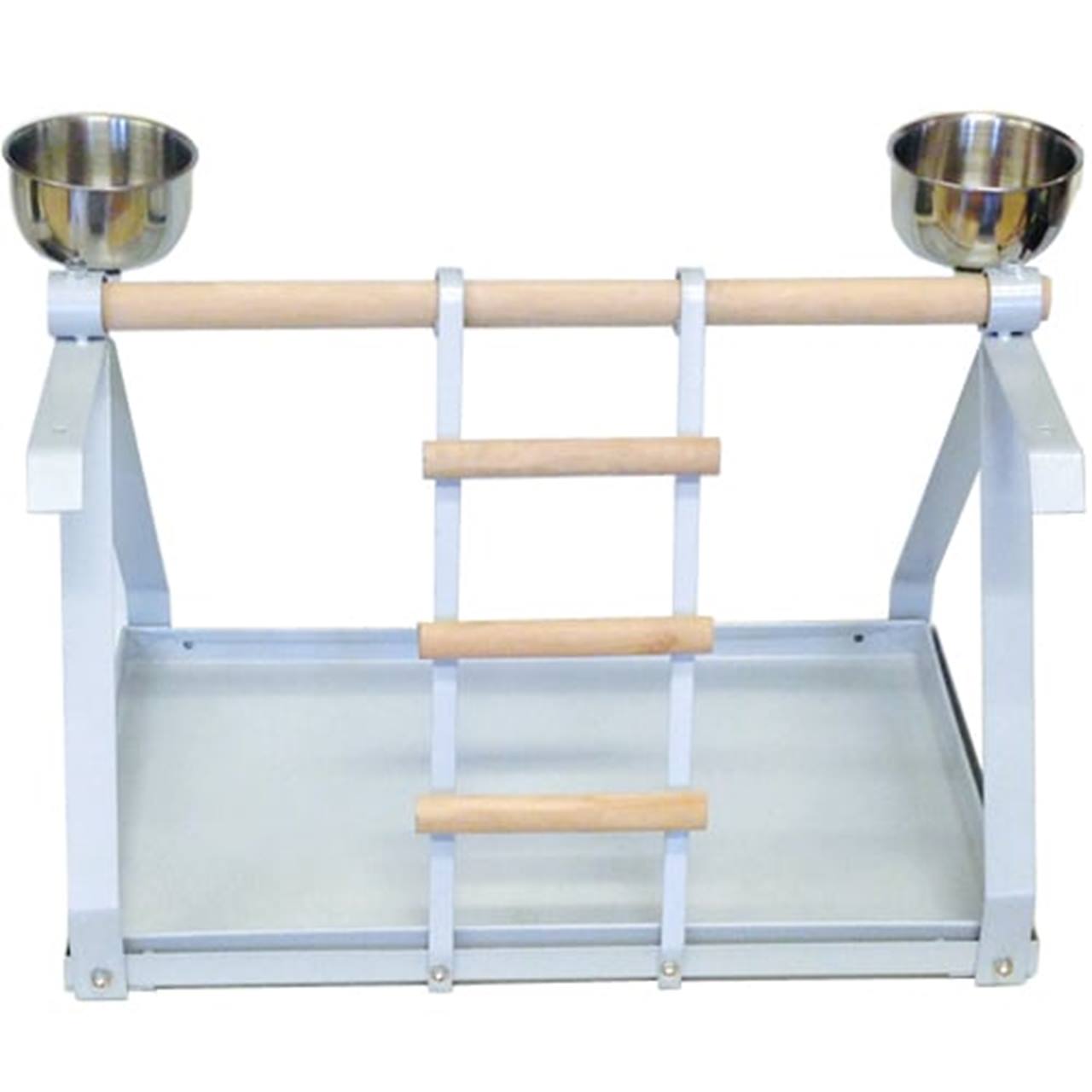 STRONG Playground Livia, silvertone white