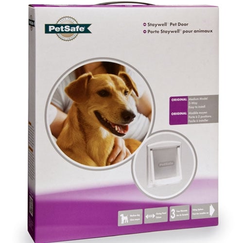 PetSafe Staywell Huisdierluik Twee Standen Wit