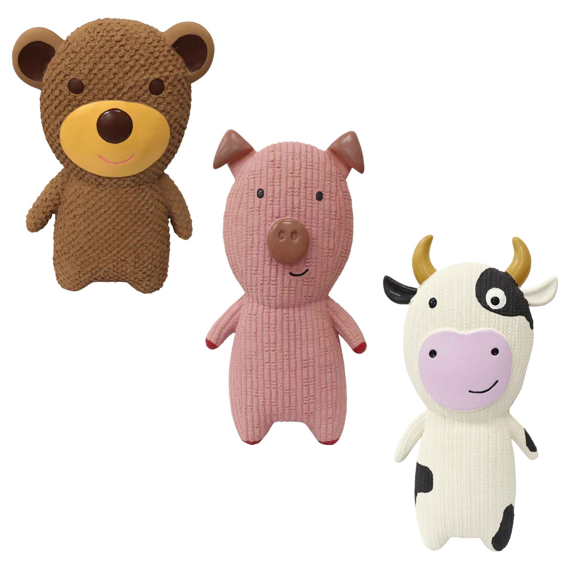 Quapas! Hondenspeelgoed XXL - 18 pcs - 6 pcs each